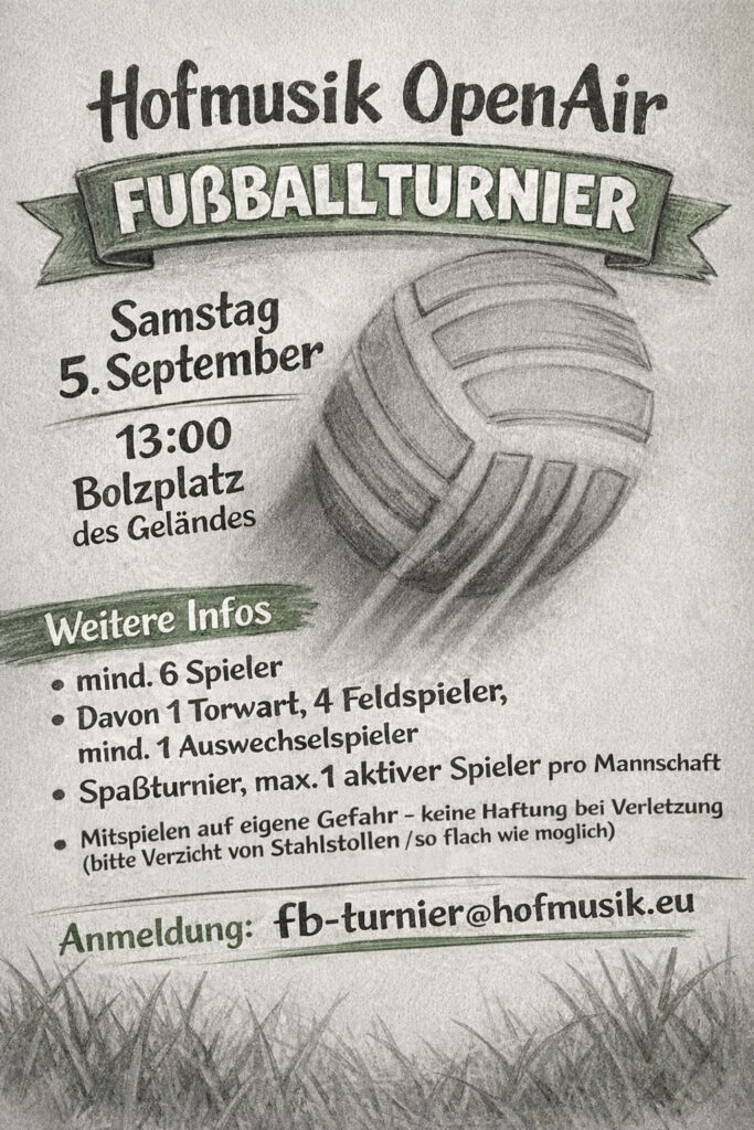 Hofmusik Fussball Turnier 2026